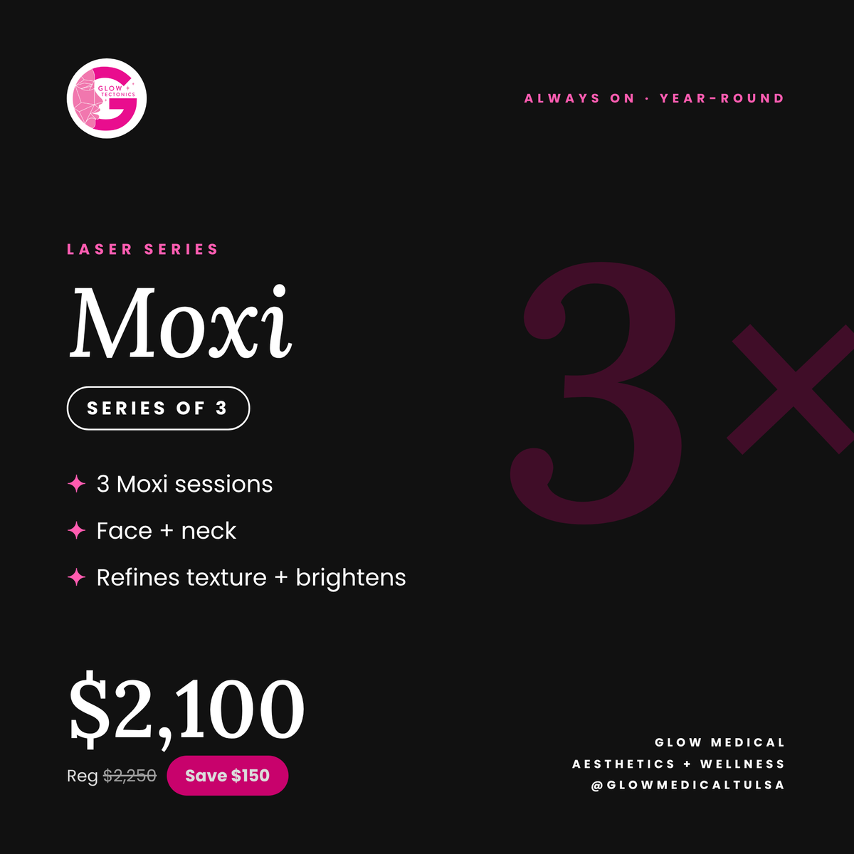 Moxi Series of 3