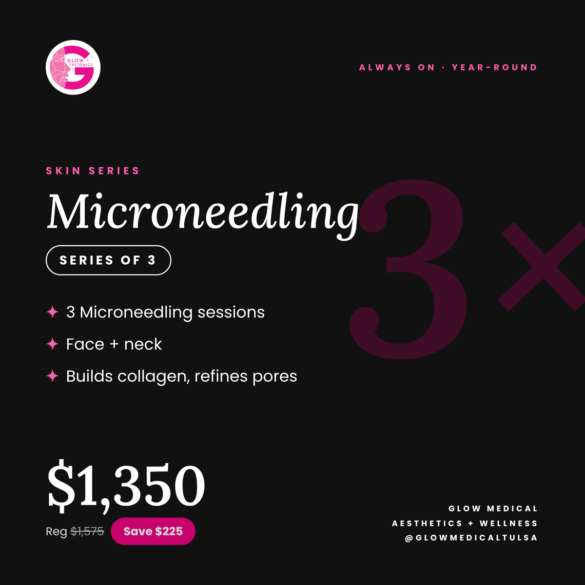 Microneedling Series of 3