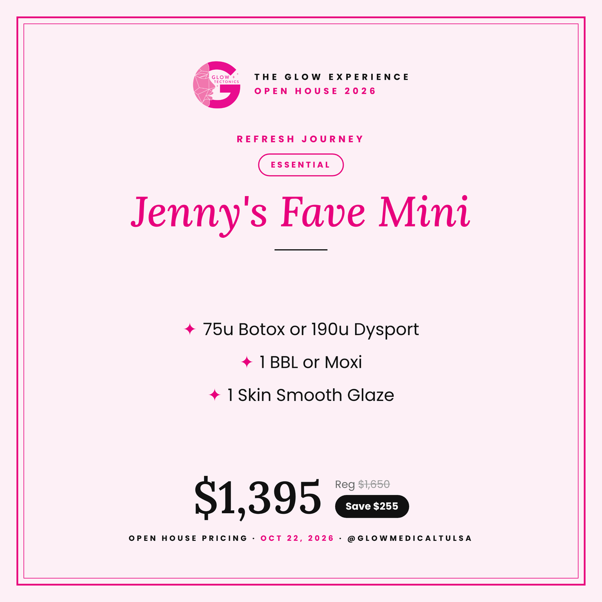 Jenny's Fave Mini- A taste of Jenny's go-to glow-up.