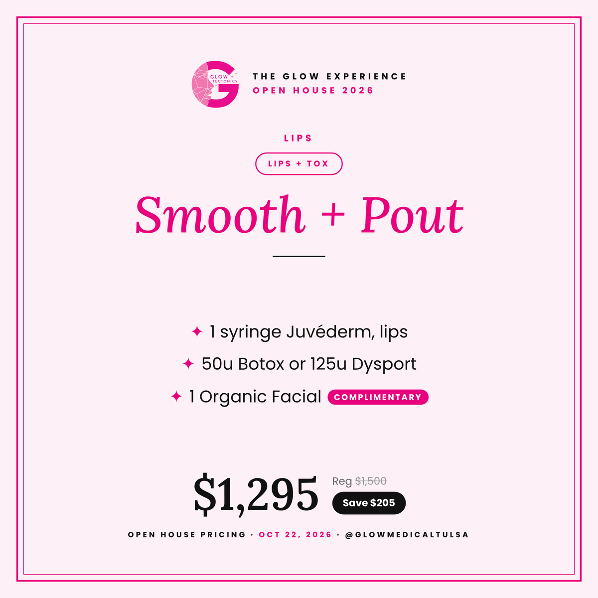 Smooth + Pout- Plump lips, smooth lines, zero compromise.