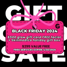 Load image into Gallery viewer, $500 Gift Card + FREE facial and SkinMedica Holiday Box
